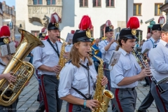 Volksfest Freising 09.09.2018 - Standkonzert Marienplatz - Umzug Kapellen - Radrennen - Imagefotos